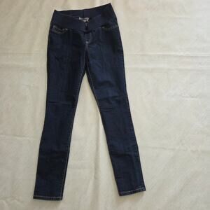 American Star Woman's Blue Maternity Skinny Jeans size M